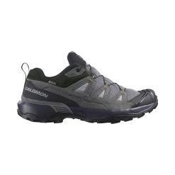 Obuwie Turystyka piesza Mężczyzna X ULTRA 360 LEATHER GORE-TEX. Szare buty trekkingowe męskie Salomon, z gore-texu, bez zapięcia, trekkingowe, gore-tex. Za 588.00 zł.