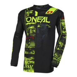 Bluza rowerowa mtb męska O`neal Attack V.23. Czarne bluzy bez kaptura męskie O'NEAL, bez wzorów, sportowe, bez kołnierzyka, bez ramiączek. Za 179.00 zł.
