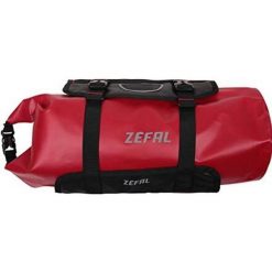Torba na kierownicę Z Adventure F10. Czerwone torebki klasyczne damskie ZEFAL, bez wzorów, z materiału, bez dodatków. Za 268.60 zł.