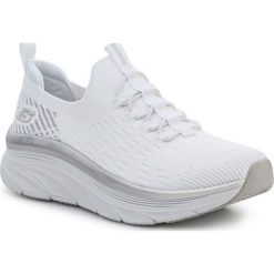 Buty Skechers D'LUX Walker Let It Glow 149366-WSL białe. Białe buty sportowe na co dzień damskie bez wzorów, z gumy, na fitness i siłownię. Za 462.92 zł.