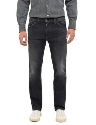 Męskie Spodnie jeansowe Mustang Style Tramper Straight Denim Black 1016813 4000 703. Czarne spodnie materiałowe męskie Mustang, bez wzorów, z denimu. Za 219.99 zł.
