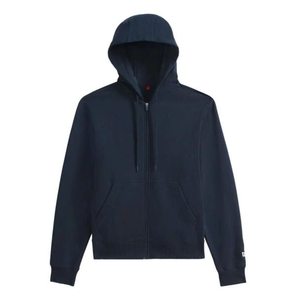 Bluza z kapturem Wilson Team. Niebieskie bluzy z kapturem męskie Wilson, l, z materiału. Za 299.99 zł.