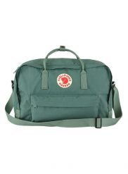 Torba miejska Fjallraven Kanken Weekender - frost green. Zielone torebki klasyczne damskie Fjällräven, bez wzorów, z nylonu, bez dodatków. Za 927.80 zł.