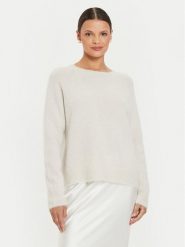 Kontatto Sweter 3M0229 Écru Relaxed Fit. Swetry klasyczne damskie Kontatto, m, z syntetyku, bez kołnierzyka. Za 299.99 zł.