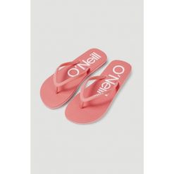 Klapki damskie O'Neill Profile Logo. Czerwone klapki damskie O'neill, bez wzorów, bez obcasa. Za 161.99 zł.