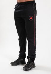 Broxton Track Spodnie - Czarny. Czarne spodnie sportowe męskie GORILLA WEAR, z poliesteru. Za 244.00 zł.