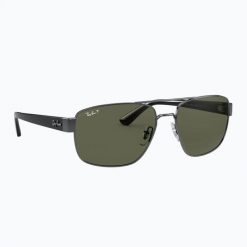 Okulary przeciwsłoneczne Ray-Ban RB3663. Czarne okulary przeciwsłoneczne męskie Ray-Ban. Za 739.99 zł.