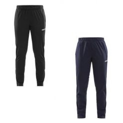 Damskie spodnie dresowe Craft squad. Czarne spodnie sportowe damskie Craft, m, z dresówki, do biegania. Za 179.99 zł.