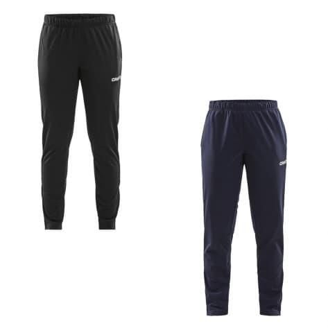 Damskie spodnie dresowe Craft squad. Czarne spodnie sportowe damskie Craft, m, z dresówki, do biegania. Za 179.99 zł.