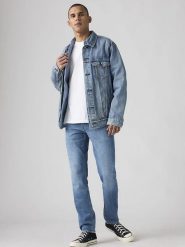 Levi's Dżinsy "511" - Slim fit - w kolorze niebieskim rozmiar: W36/L32. Niebieskie jeansy męskie Levi's. Za 299.95 zł.
