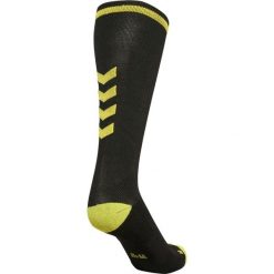 Skarpety sportowe dla dorosłych Hummel Elite Indoor Sock High. Czarne skarpetki damskie HUMMEL, bez wzorów. Za 88.00 zł.