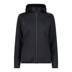 Bluza damska turystyczna CMP 34H2876. Czarne bluzy bez kaptura damskie CMP, xs. Za 239.99 zł.