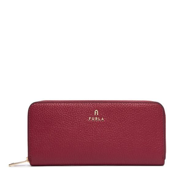 Portfel Furla. Czerwone portfele damskie Furla, bez wzorów. Za 764.99 zł.