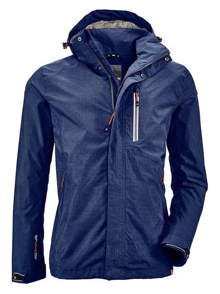 Killtec Kurtka funkcyjna "Carleb" w kolorze granatowym rozmiar: XXL. Niebieskie kurtki outdoor męskie KILLTEC, xxl, bez wzorów, bez kaptura. Za 162.49 zł.