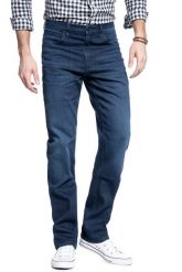 LEE SPODNIE MĘSKIE Brooklyn Straight CLEAN DK RAY L452NOTV 112110163. Spodnie materiałowe męskie Lee, bez wzorów, z jeansu. Za 209.99 zł.