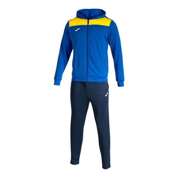 Dres Joma Phoenix II. Niebieskie spodnie dresowe damskie Joma, m, bez wzorów, z dresówki. W wyprzedaży za 205.75 zł.