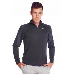 Bluza Sportowa Męska Nike Termiczna Pacer Top Hybrid. Szare bluzy bez kaptura męskie Nike, m. Za 228.80 zł.