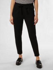 Msch Copenhagen Spodnie - MSCHPopye Kobiety Sztuczne włókno czarny, S. Czarne spodnie materiałowe damskie MSCH Copenhagen, bez wzorów, z włókna, eleganckie. Za 349.95 zł.