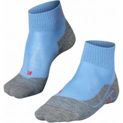 Falke TK5 Wander Short damskie skarpety trekkingowe 41-42, light blue. Niebieskie skarpetki damskie Falke, bez wzorów. Za 295.99 zł.
