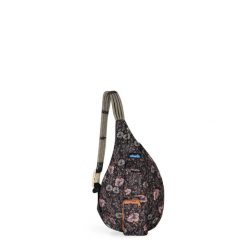 Plecak miejski Kavu Slingback - quiet wildflowers. Czarne plecaki damskie KAVU, bez wzorów. Za 256.99 zł.