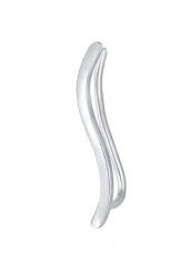 Elli Damskie klipsy do uszu Earclimber zakrzywione ze srebra próby 925 Sterling Silver Kolczyki 1 ct. Szare kolczyki damskie Elli, srebrne, z klipsem. Za 123.99 zł.