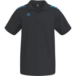Koszulka polo Erima Cmpt Wings czarna. Czarne koszulki polo męskie Erima, m, bez wzorów, z jersey, bez ramiączek. Za 158.32 zł.