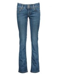 Pepe Jeans Dżinsy - Slim fit - w kolorze niebieskim rozmiar: W25/L34. Niebieskie jeansy damskie Pepe Jeans. Za 165.31 zł.