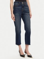 Versace Jeans Couture Jeansy 78HAB5T0 DW009VF1 Granatowy Regular Fit. Niebieskie jeansy damskie Versace Jeans Couture. Za 639.99 zł.