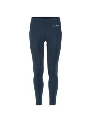 Craft Essence Tights 3 M — Dopasowane spodnie treningowe – Blaze. Brązowe spodnie materiałowe męskie Craft, bez wzorów, z dzianiny. Za 344.00 zł.