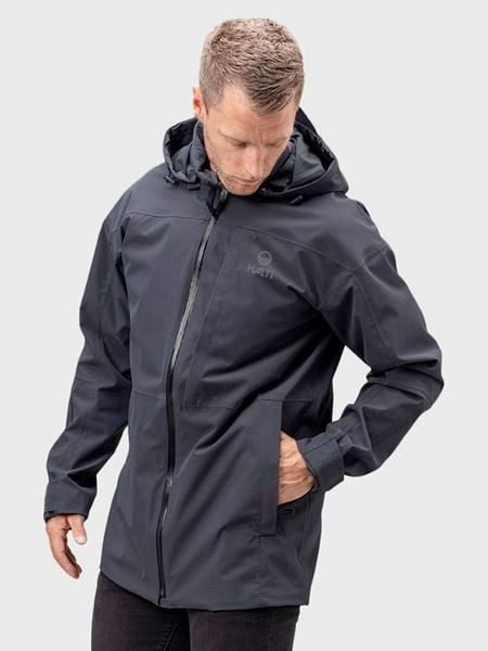 Halti Kurtka funkcyjna "Kallas DX" w kolorze granatowym rozmiar: M. Niebieskie kurtki outdoor męskie Halti, m, bez wzorów, bez kaptura. Za 332.24 zł.