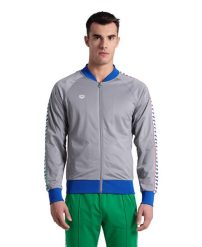 Bluza rozpinana męska sportowa Arena Men's Relax IV Team Jacket. Niebieskie bluzy bez kaptura męskie Arena, m, z materiału. Za 301.98 zł.