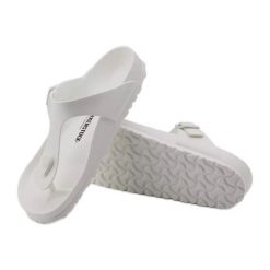 Japonki Birkenstock Gizeh Eva 0128221 białe. Białe klapki damskie bez wzorów, z materiału, bez obcasa. Za 338.65 zł.