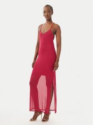 ONLY Sukienka letnia Magda 15372730 Czerwony ciemny Bodycon Fit. Czerwone sukienki damskie Only, na lato, m, bez wzorów, z syntetyku, bez kołnierzyka, bez ramiączek, bodycon. Za 149.99 zł.