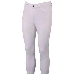 Spodnie z chwytem konkursowym Harry's Horse Liciano. Białe spodnie materiałowe męskie HARRYS HORSE, bez wzorów, z elastanu. Za 341.50 zł.