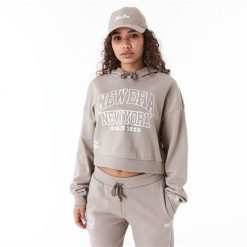Bluza sportowa damska New Era 60435282. Brązowe bluzy sportowe damskie New Era, s. Za 532.00 zł.