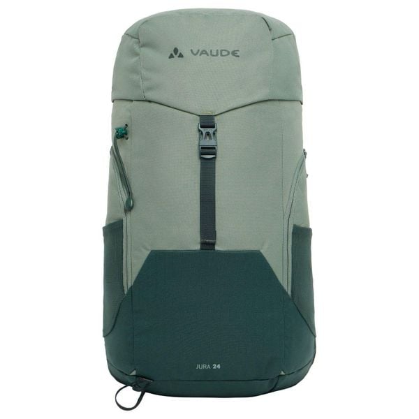 Plecak VAUDE Jura 24 L. Zielone plecaki damskie Vaude, bez wzorów, z materiału. Za 510.45 zł.
