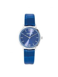 COEUR DE LION Zegarek kwarcowy w kolorze srebrno-niebieskim rozmiar: onesize. Niebieskie, analogowe zegarki damskie COEUR DE LION, ze stali. Za 543.99 zł.