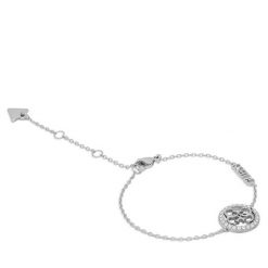 Bransoletka Guess. Szare bransoletki damskie Guess, srebrne. Za 249.99 zł.
