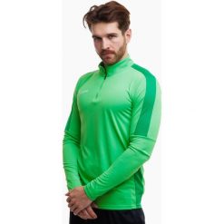 Bluza sportowa męska Nike DF Academy 23 SS Drill. Zielone bluzy bez kaptura męskie Nike, bez wzorów, sportowe, bez kołnierzyka, bez ramiączek. Za 145.00 zł.