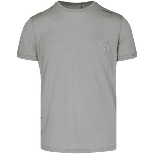 T-shirt męski VIKING Rune LTD Man. Szare t-shirty męskie VIKING, m, bez wzorów, bez kołnierzyka. Za 149.90 zł.