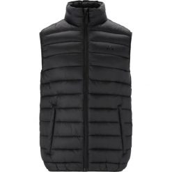 Kurtka puchowa bez rękawów Whistler Arubi. Czarne kurtki męskie WHISTLER, s, bez wzorów, z materiału, eleganckie, bez kaptura. Za 201.99 zł.