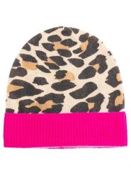 Zwillingsherz Kaszmirowa czapka beanie w kolorze jasnobrązowo-różowym rozmiar: onesize. Brązowe czapki zimowe damskie Zwillingsherz, z kaszmiru. Za 193.70 zł.