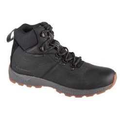 Buty Columbia Landroamer Explorer Wp 2100911010 czarne. Czarne buty trekkingowe męskie ze skóry, za kostkę, bez zapięcia, trekkingowe. Za 656.29 zł.
