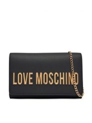 LOVE MOSCHINO Torebka JC4103PP0PKD0000 Czarny. Czarne torebki klasyczne damskie Love Moschino, bez wzorów, bez dodatków. Za 699.99 zł.