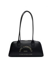 KARL LAGERFELD Torebka B4W30060 Czarny. Czarne torebki klasyczne damskie Karl Lagerfeld, bez wzorów, ze skóry, bez dodatków. Za 1,099.00 zł.