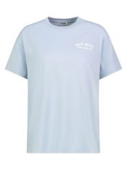 Sublevel Koszulka w kolorze błękitnym rozmiar: XS. Niebieskie bluzki damskie Sublevel, xs, bez wzorów, bez kołnierzyka. Za 43.99 zł.