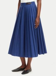 MAX&Co. Spódnica plisowana Gonna 2616101054200 Niebieski Regular Fit. Niebieskie spódniczki damskie MAX&Co., bez wzorów, z syntetyku, plisowane. Za 949.99 zł.