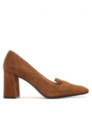 Furla Czółenka Slod Moca-Pump YM36FSD C10000 CN 03B00 Brązowy. Brązowe czółenka damskie Furla, bez wzorów, ze skóry, bez obcasa. Za 1,014.00 zł.