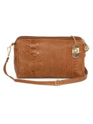 Anna Morellini Skórzana torebka "Luigina" w kolorze jasnobrązowym - 25 x 16 x 7 cm rozmiar: onesize. Brązowe torebki klasyczne damskie Anna Morellini, bez wzorów, z materiału, bez dodatków. Za 173.99 zł.