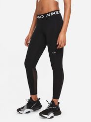 Nike Legginsy sportowe w kolorze czarnym rozmiar: XL. Czarne legginsy damskie Nike, xl, bez wzorów, z materiału. Za 171.28 zł.